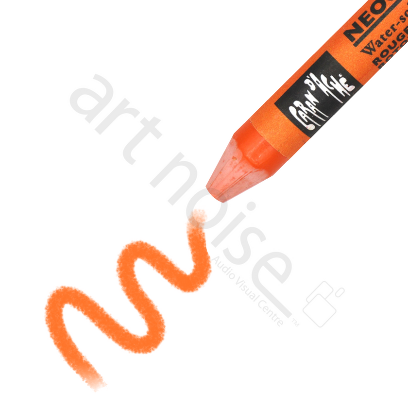 Caran d'Ache - Classic Neocolor II Water Soluble Wax Crayon - Reds, Orange and Yellows - Art Noise