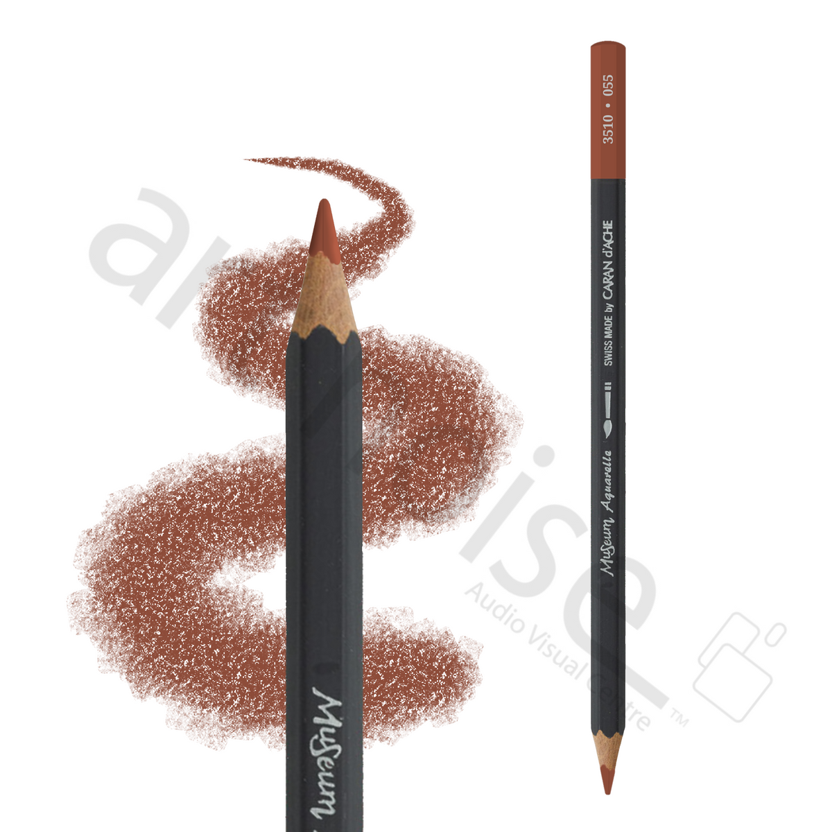 Caran d&#39;Ache - Museum Watercolour Pencil - Browns and Ochres