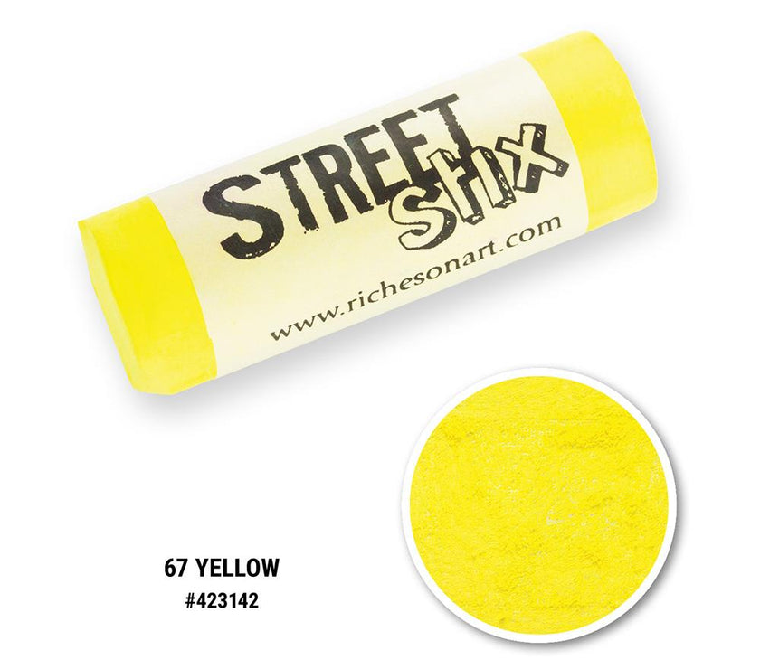 Jack Richeson - Street Stix - 067 Yellow - Art Noise