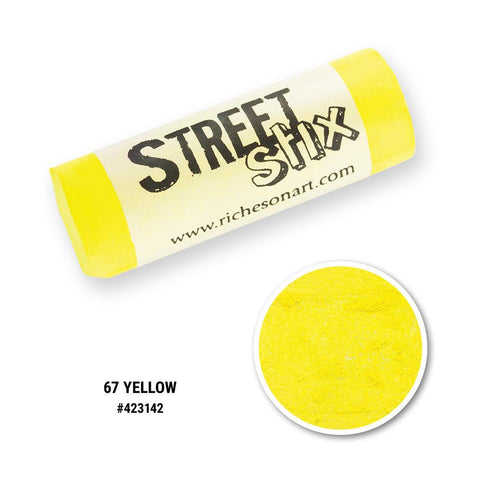 Jack Richeson - Street Stix - 067 Yellow - Art Noise