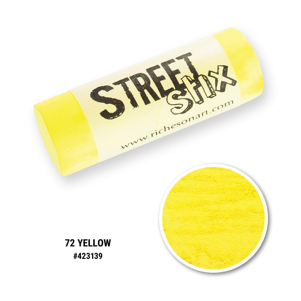 Jack Richeson - Street Stix - 072 Yellow - Art Noise