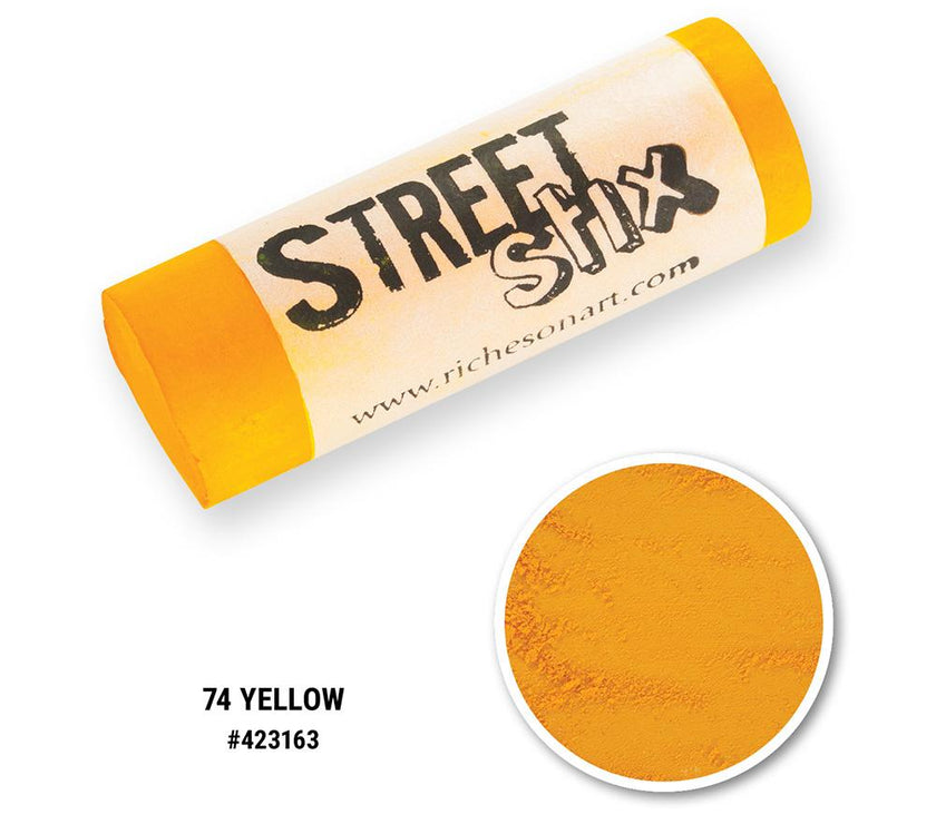 Jack Richeson - Street Stix - 074 Yellow - Art Noise
