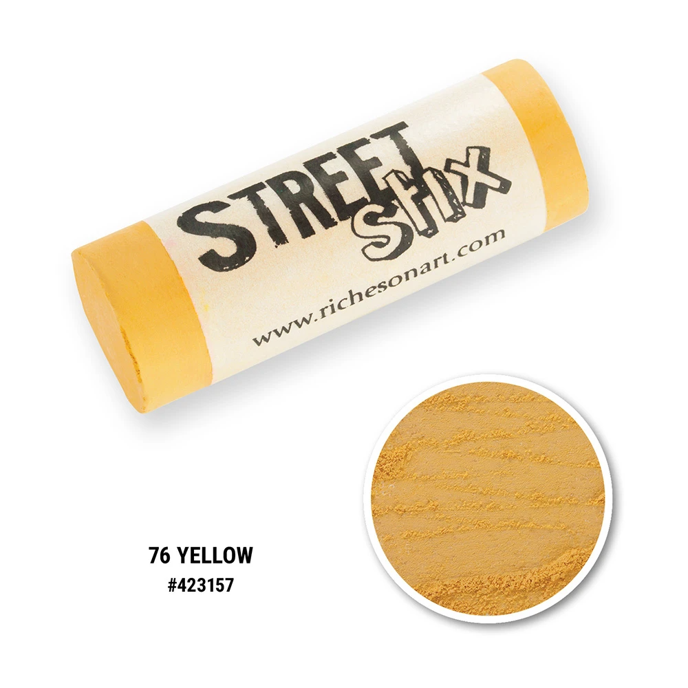 Jack Richeson - Street Stix - 076 Yellow - Art Noise