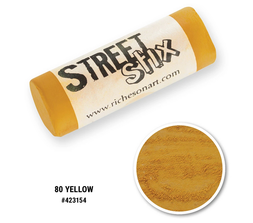 Jack Richeson - Street Stix - 080 Yellow - Art Noise