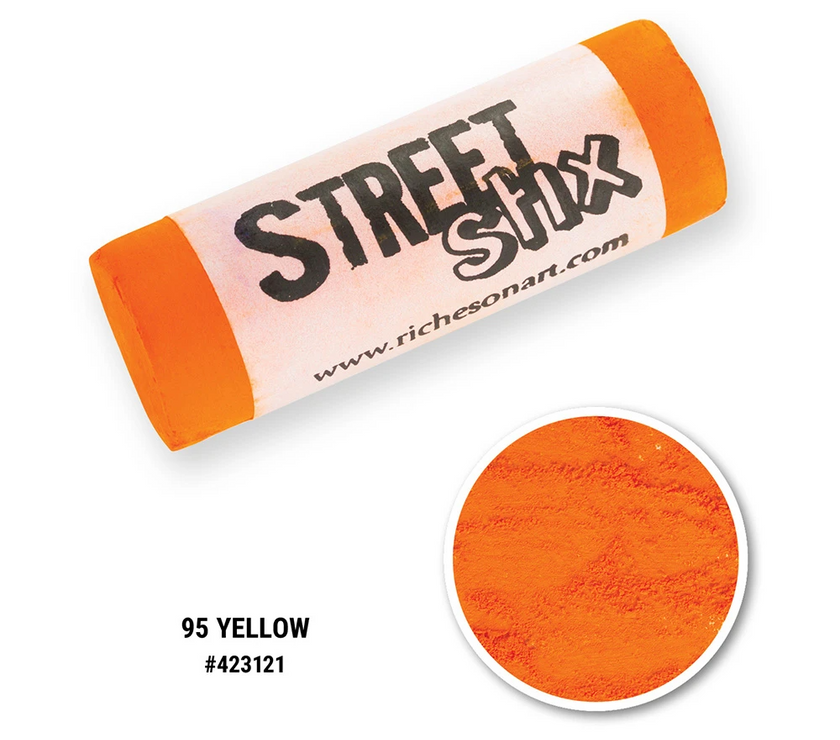 Jack Richeson - Street Stix - 095 Yellow - Art Noise