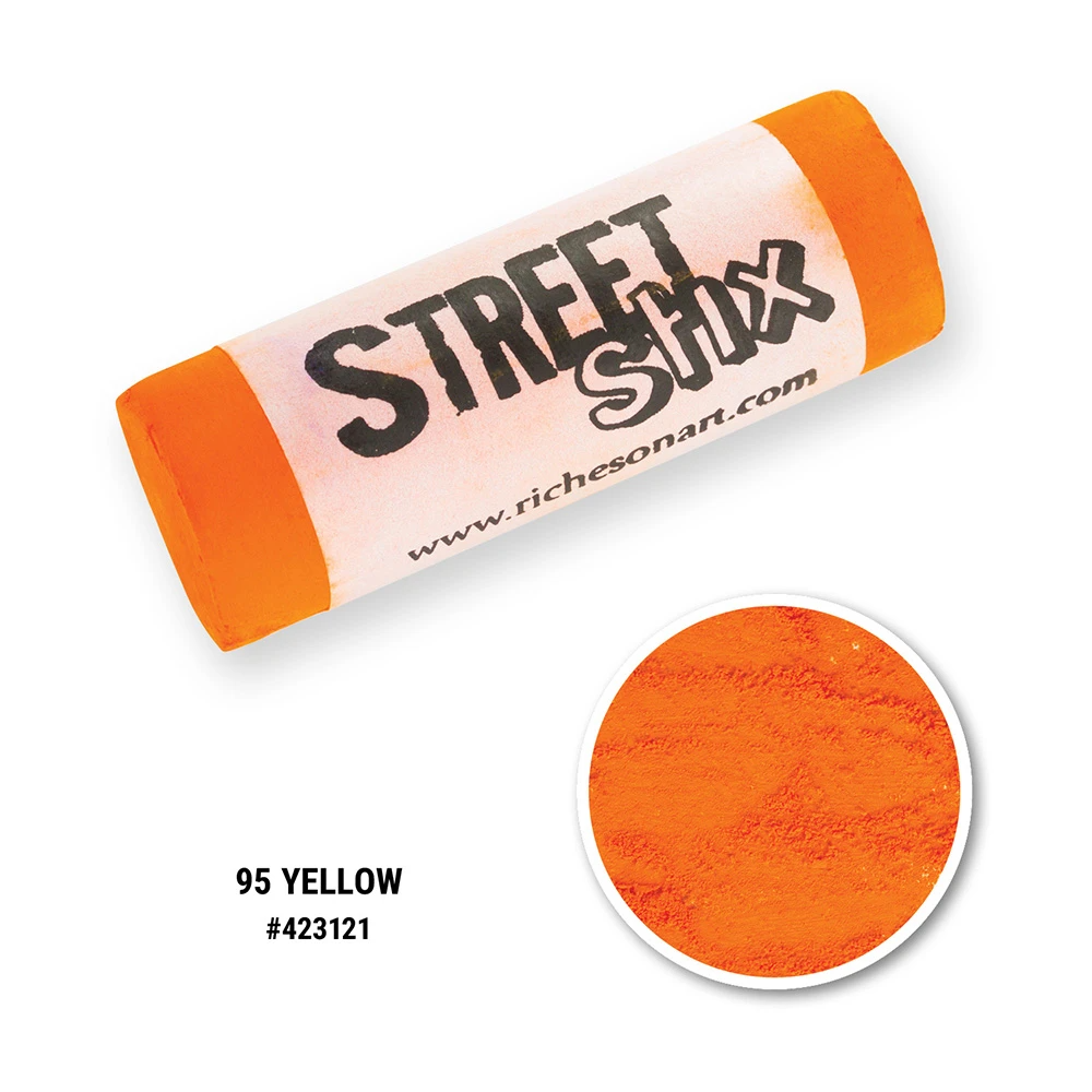 Jack Richeson - Street Stix - 095 Yellow - Art Noise