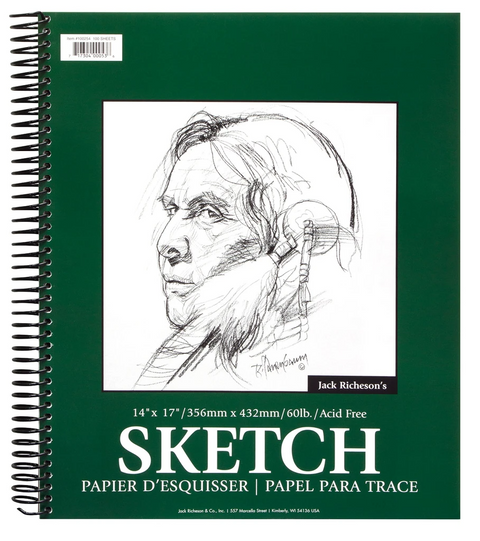 Jack Richeson - Sketch Pad - Multiple Sizes - Art Noise Jack Richeson - Sketch Pad - Multiple Sizes Jack Richeson Paper Pads art-noise.myshopify.com jack-richeson-sketch-pad-multiple-sizes