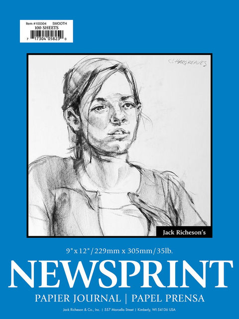 Jack Richeson - Newsprint Pad - Multiple Sizes - Art Noise Jack Richeson - Newsprint Pad - Multiple Sizes Jack Richeson Paper Pads art-noise.myshopify.com jack-richeson-newsprint-pad-multiple-sizes