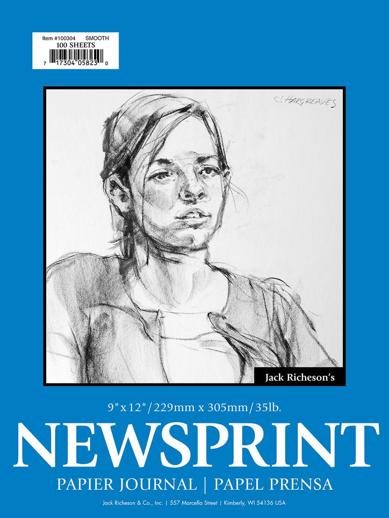 Jack Richeson - Newsprint Pad - Multiple Sizes - Art Noise Jack Richeson - Newsprint Pad - Multiple Sizes Jack Richeson Paper Pads art-noise.myshopify.com jack-richeson-newsprint-pad-multiple-sizes