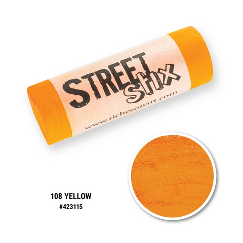 Jack Richeson - Street Stix - 108 Yellow - Art Noise Jack Richeson - Street Stix - 108 Yellow Jack Richeson Pastels art-noise.myshopify.com jack-richeson-street-stix-108-yellow