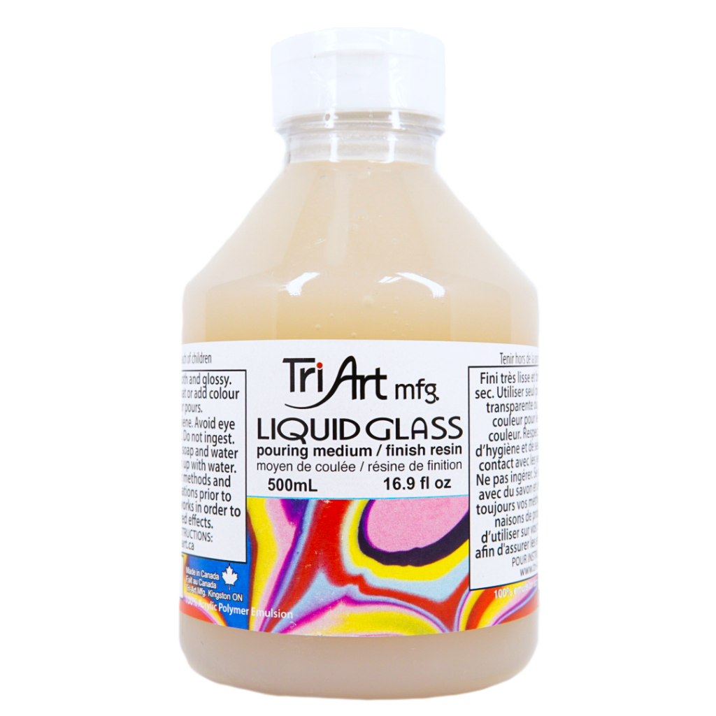Tri-Art Liquid Glass Pouring Medium - Cell Flow Medium, 120 ml