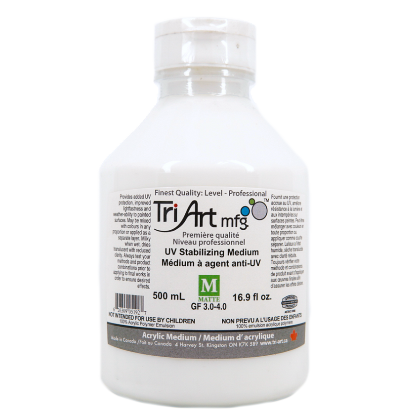 Tri-Art Mediums - UV Stabilizing Medium Matte - Art Noise