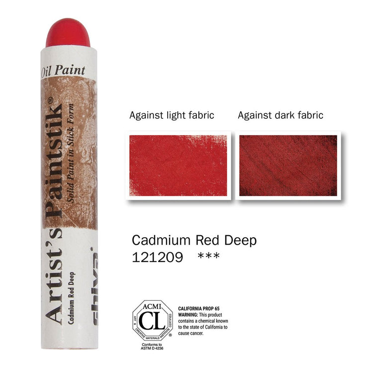 Jack Richeson - Shiva Paintstik - Cadmium Red Deep - Art Noise
