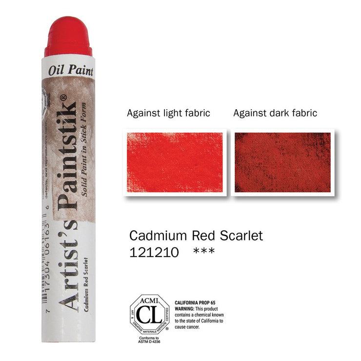 Jack Richeson - Shiva Paintstik - Cadmium Red Scarlet - Art Noise