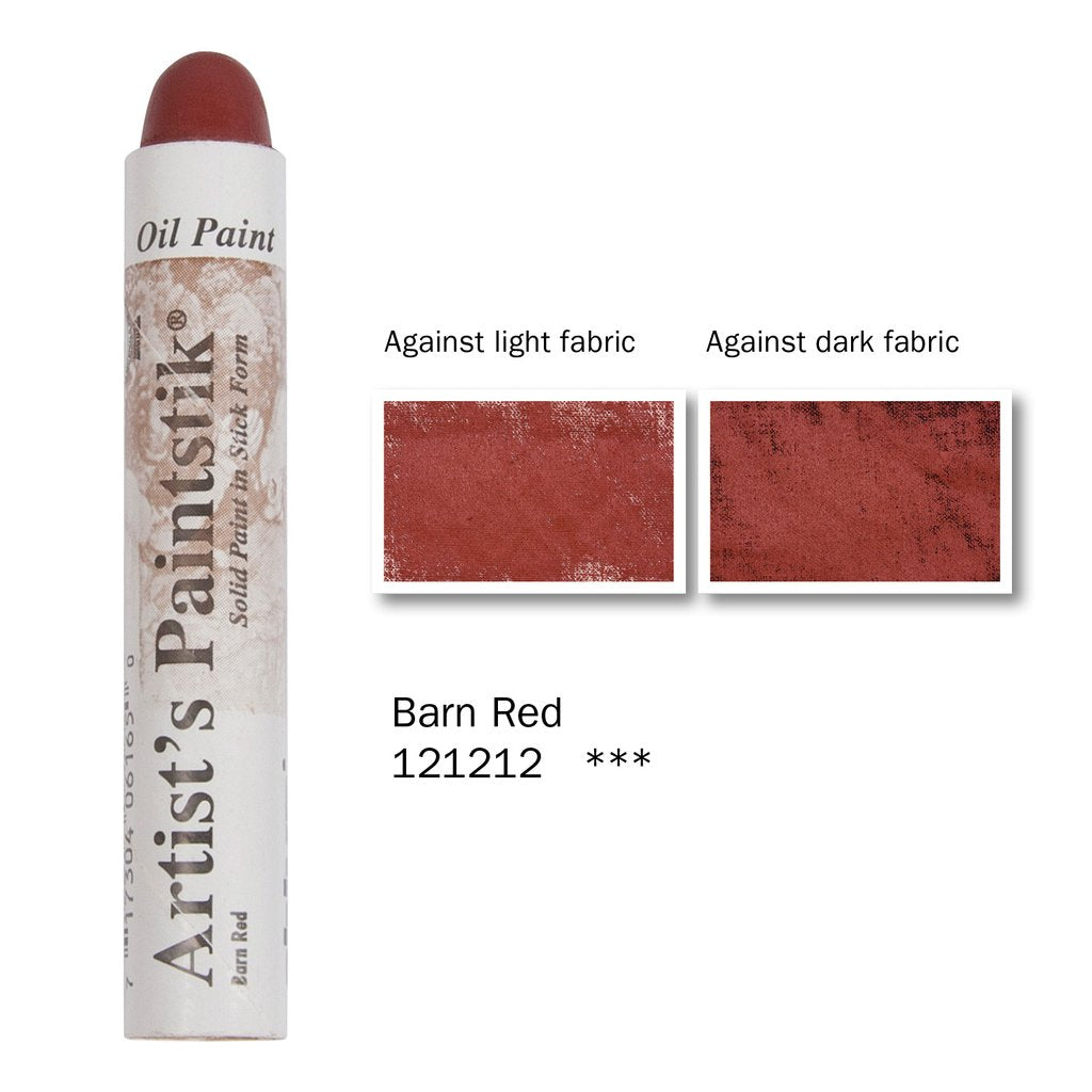 Jack Richeson - Shiva Paintstik - Barn Red - Art Noise Jack Richeson - Shiva Paintstik - Barn Red Jack Richeson Oil Paint art-noise.myshopify.com jack-richeson-shiva-paintstik-barn-red