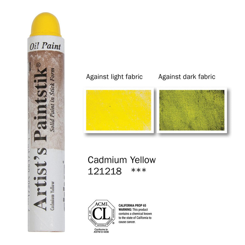 Jack Richeson - Shiva Paintstik - Cadmium Yellow - Art Noise