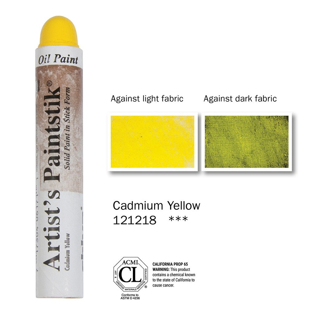 Jack Richeson - Shiva Paintstik - Cadmium Yellow (4546985001047)