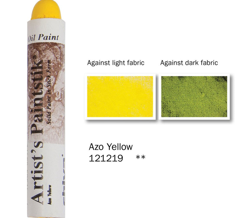 Jack Richeson - Shiva Paintstik - Azo Yellow - Art Noise