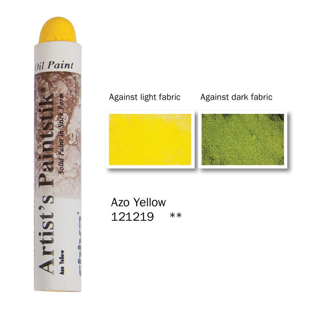 Jack Richeson - Shiva Paintstik - Azo Yellow - Art Noise