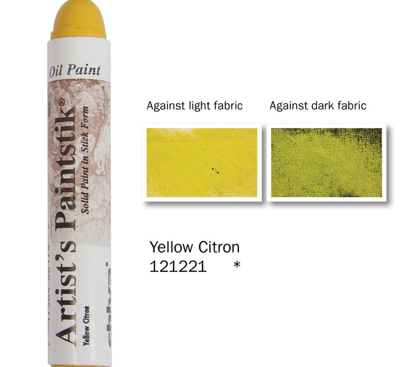 Jack Richeson - Shiva Paintstik - Yellow Citron - Art Noise