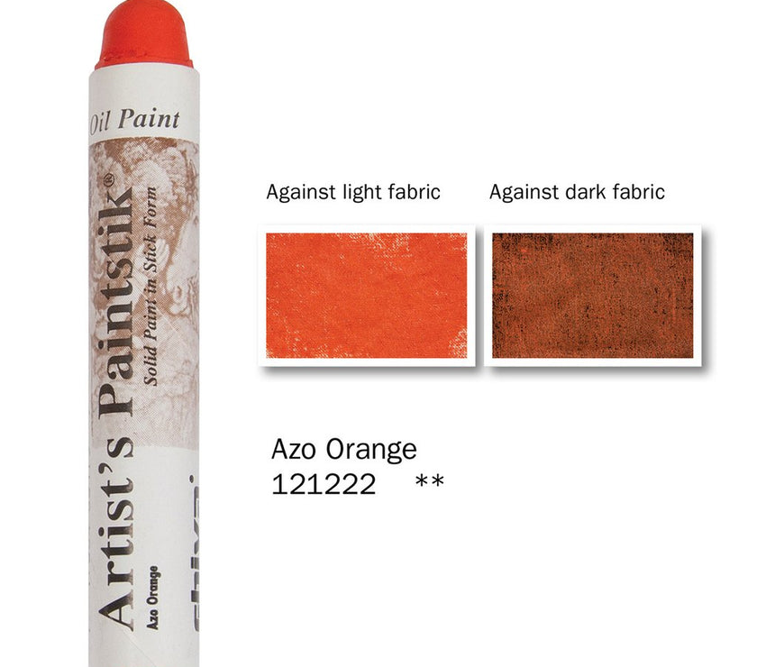 Jack Richeson - Shiva Paintstik - Azo Orange - Art Noise