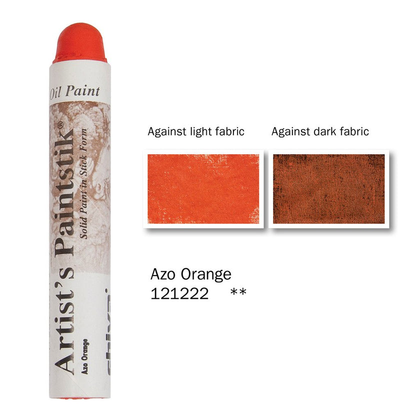 Jack Richeson - Shiva Paintstik - Azo Orange - Art Noise