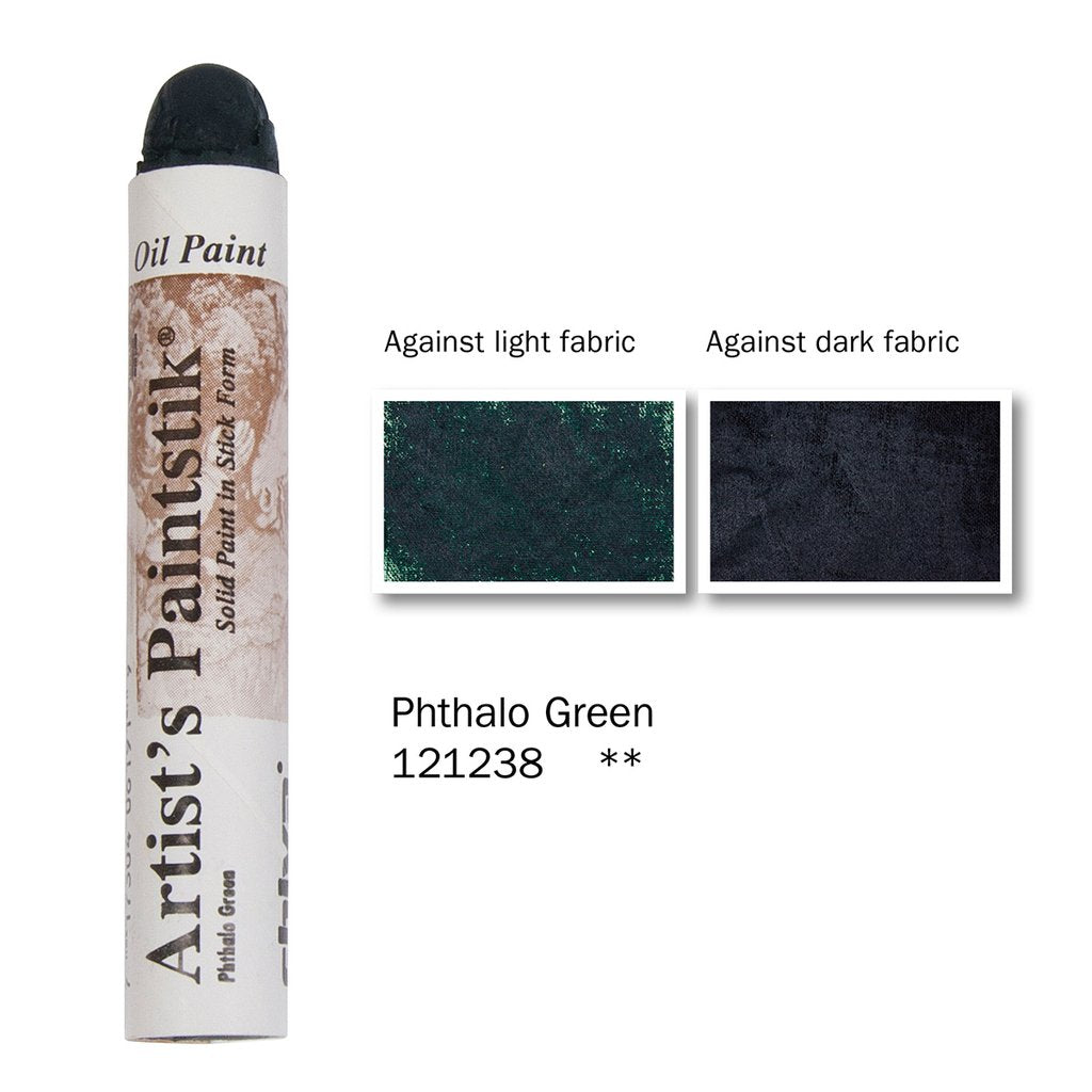 Jack Richeson - Shiva Paintstik - Phthalo Green - Art Noise