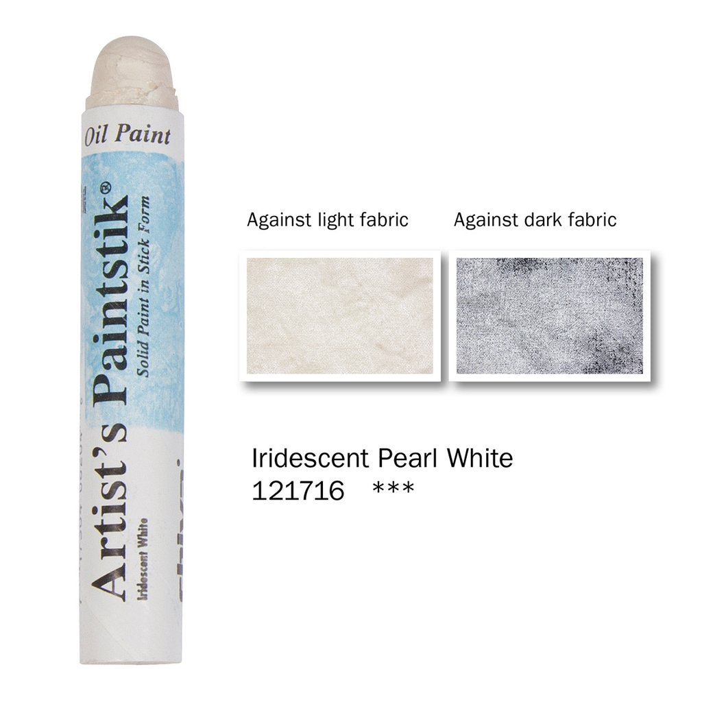 Jack Richeson - Shiva Paintstik - Iridescent Pearl White - Art Noise