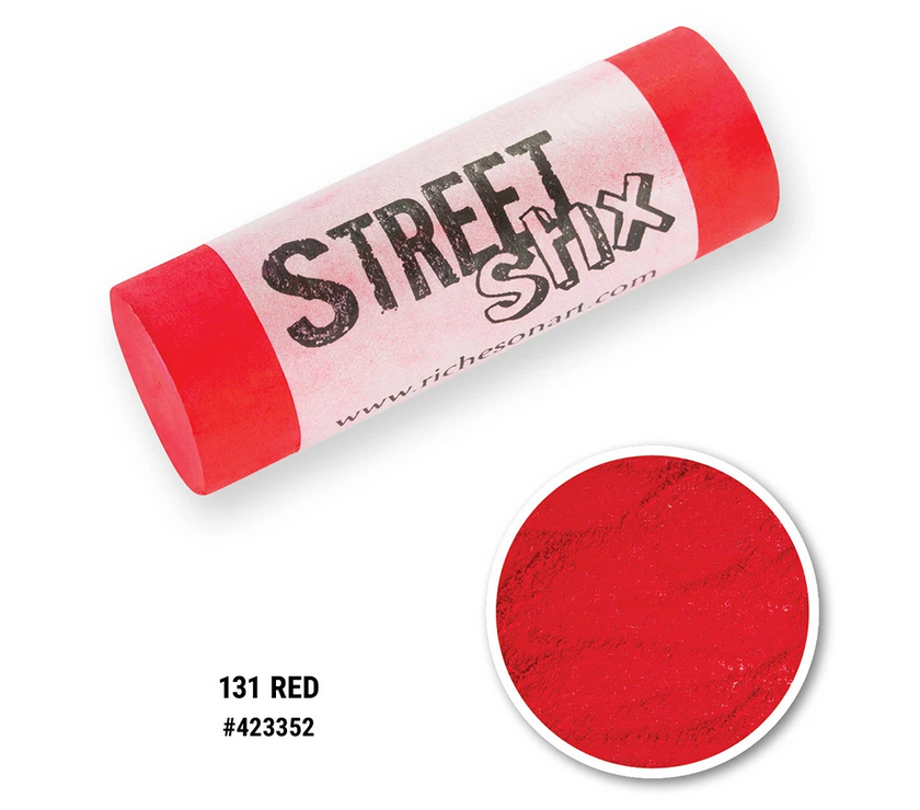 Jack Richeson - Street Stix - 131 Red - Art Noise