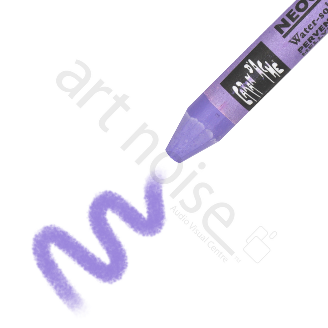 Caran d'Ache - Classic Neocolor II Water Soluble Wax Crayon - Pinks and Purples - Art Noise