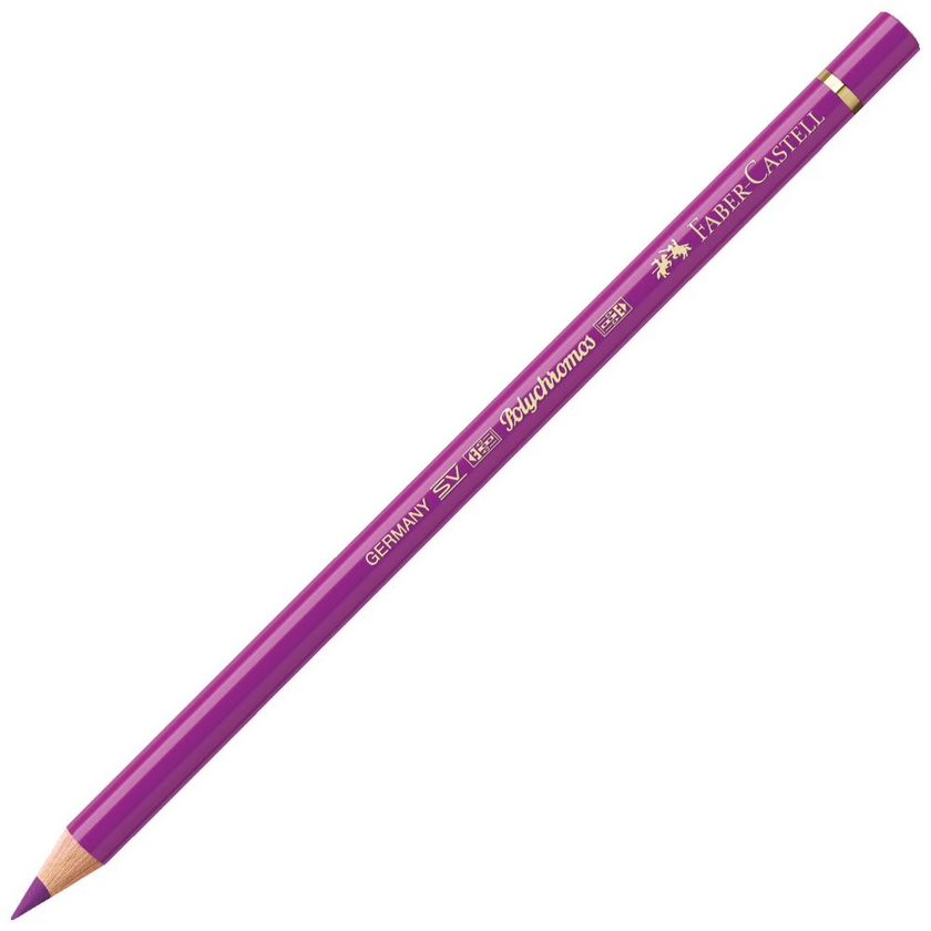 Faber-Castell - Polychromos - Individual Pencil - Pinks and Violets - Art Noise