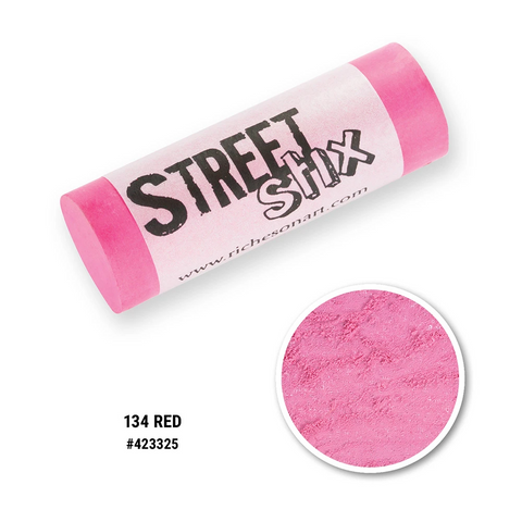 Jack Richeson - Street Stix - 134 Red - Art Noise Jack Richeson - Street Stix - 134 Red Jack Richeson Pastels art-noise.myshopify.com jack-richeson-street-stix-134-red