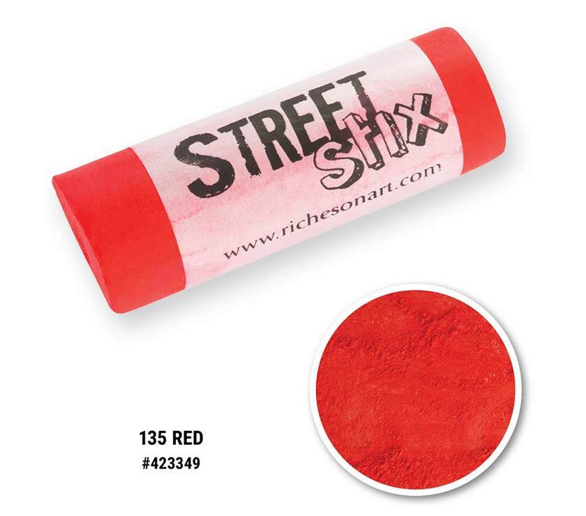 Jack Richeson - Street Stix - 135 Red - Art Noise