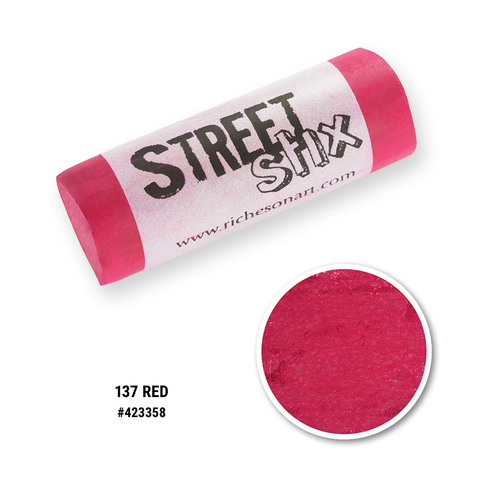 Jack Richeson - Street Stix - 137 Red - Art Noise