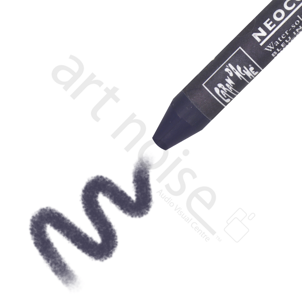 Caran d&#39;Ache - Classic Neocolor II Water Soluble Wax Crayon - Blues and Greens