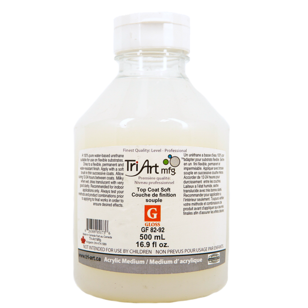 Tri-Art Mediums - Top Coat Soft Gloss - Art Noise