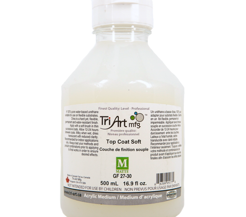 Tri-Art Mediums - Top Coat Soft Matte - Art Noise