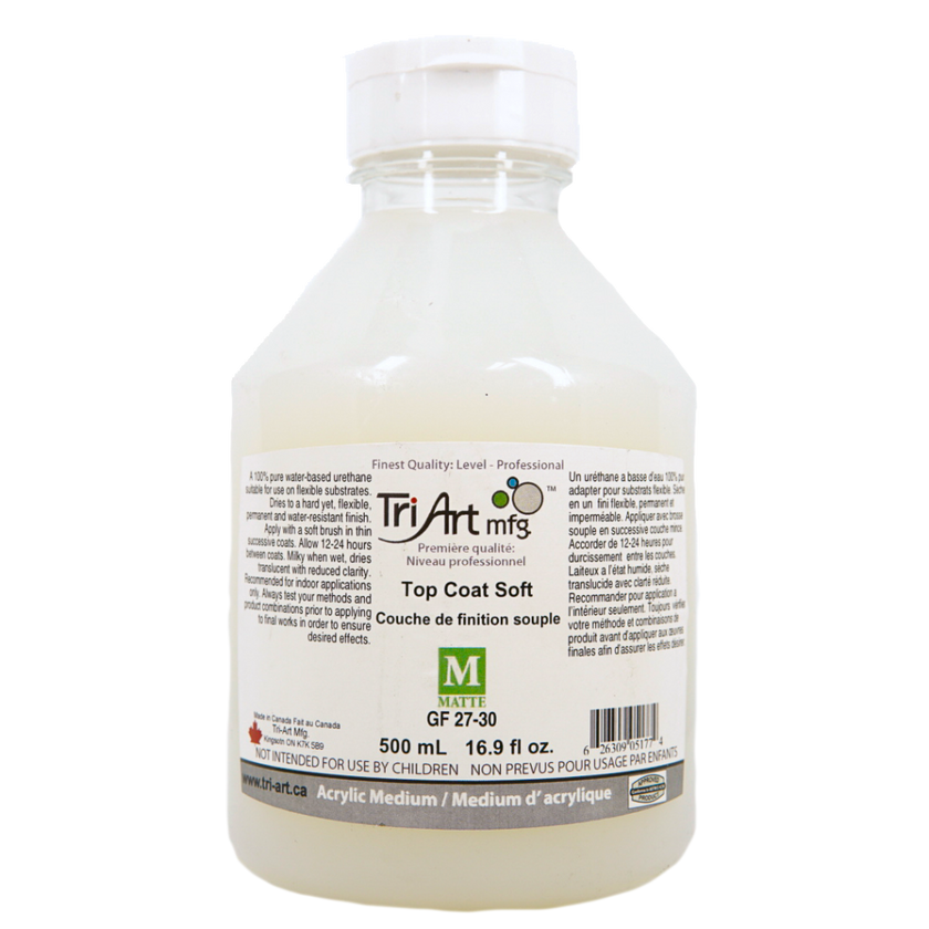 Tri-Art Mediums - Top Coat Soft Matte - Art Noise