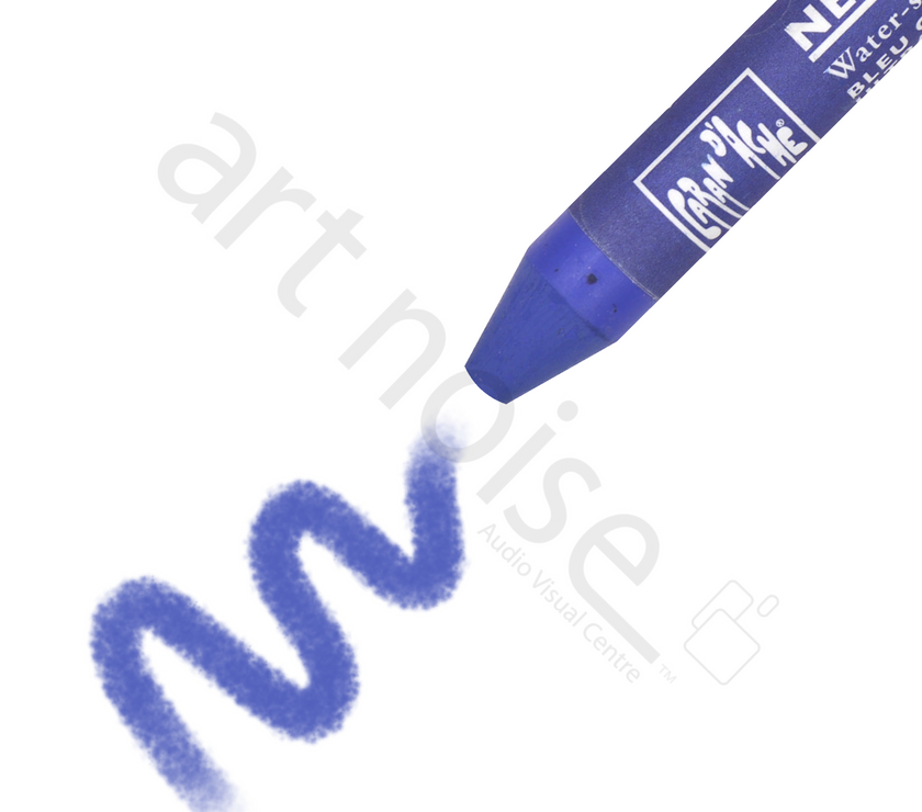 Caran d'Ache - Classic Neocolor II Water Soluble Wax Crayon - Blues and Greens - Art Noise