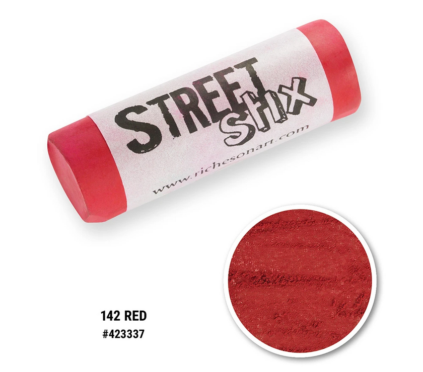 Jack Richeson - Street Stix - 142 Red - Art Noise