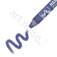 Caran d'Ache - Classic Neocolor II Water Soluble Wax Crayon - Blues and Greens - Art Noise