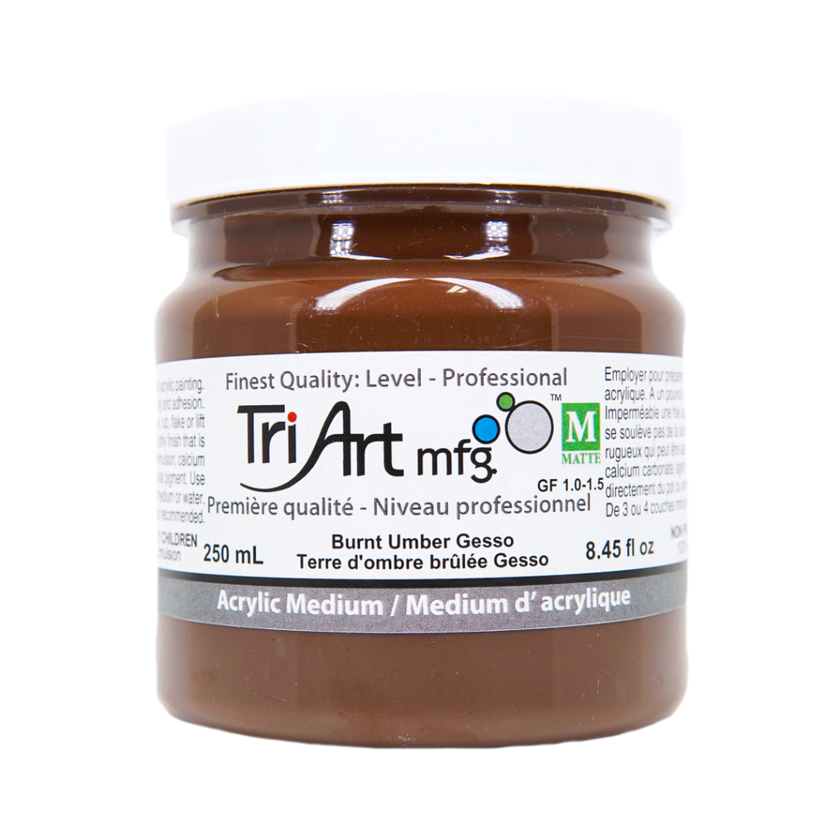 Tri-Art Mediums - Burnt Umber Gesso - Art Noise