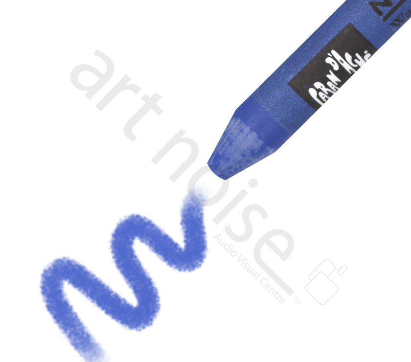 Caran d'Ache - Classic Neocolor II Water Soluble Wax Crayon - Blues and Greens - Art Noise
