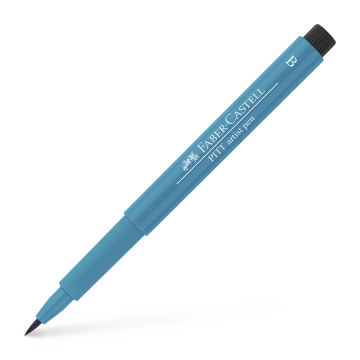 Faber-Castell - PITT artist pen - Brush tip -  153 Cobalt Turquoise (4438879010903)