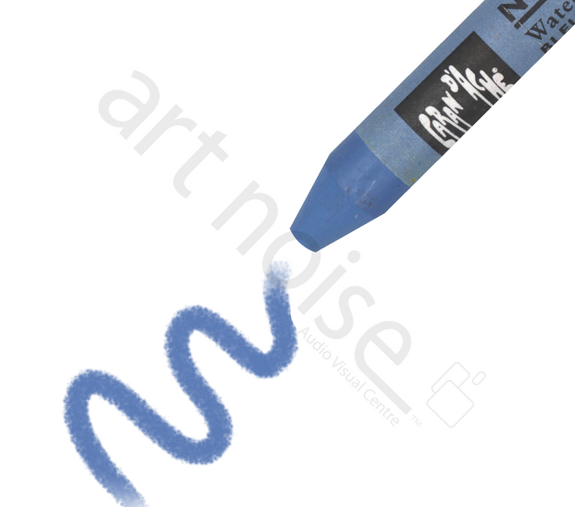 Caran d'Ache - Classic Neocolor II Water Soluble Wax Crayon - Blues and Greens - Art Noise