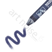 Caran d'Ache - Classic Neocolor II Water Soluble Wax Crayon - Blues and Greens - Art Noise