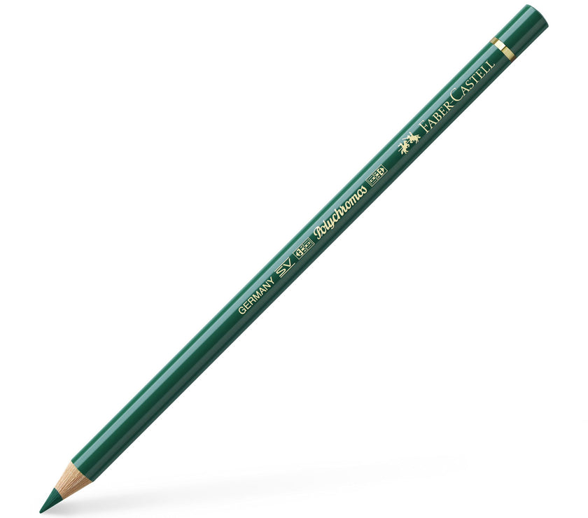 Faber-Castell - Polychromos - Individual Pencil - Greens and Turquoises - Art Noise
