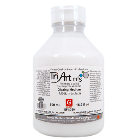 Tri-Art Mediums - Glazing Medium Gloss - Art Noise