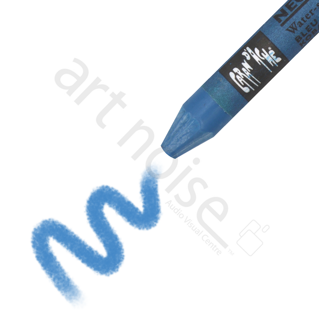 Caran d'Ache - Classic Neocolor II Water Soluble Wax Crayon - Blues and Greens