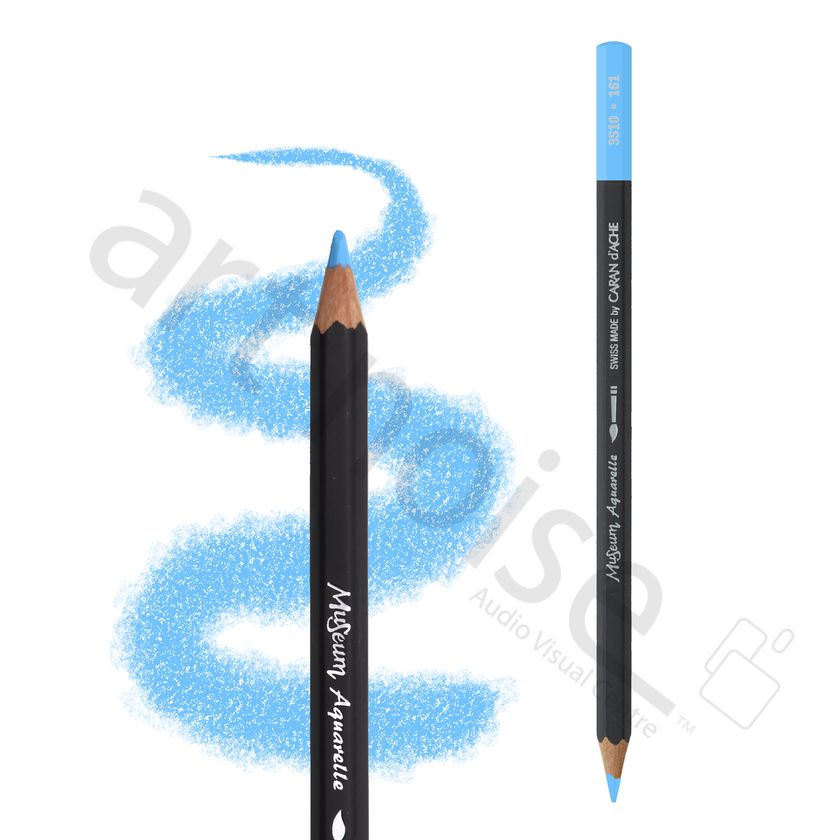Caran d'Ache - Museum Watercolour Pencil - Blues & Greens - Art Noise